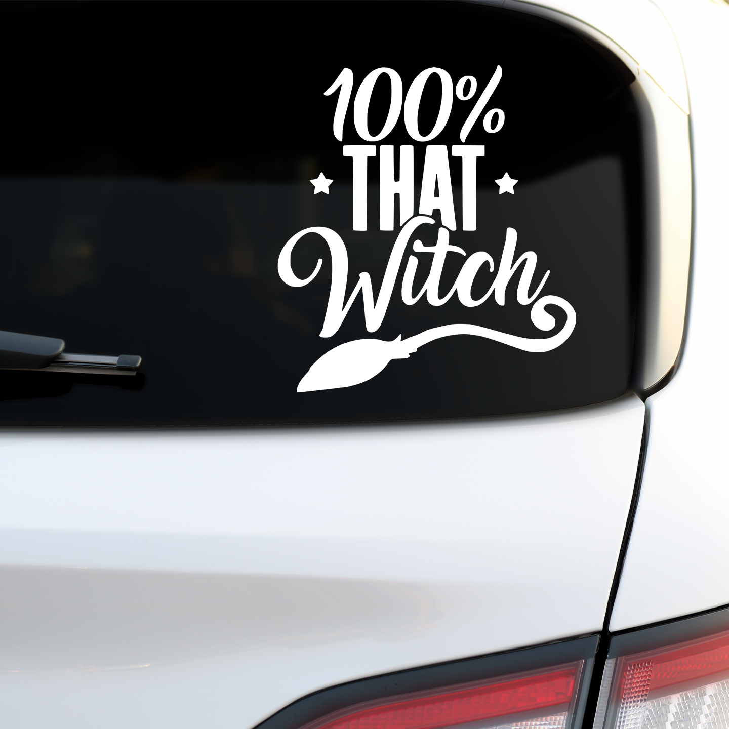 100% That Witch Sticker