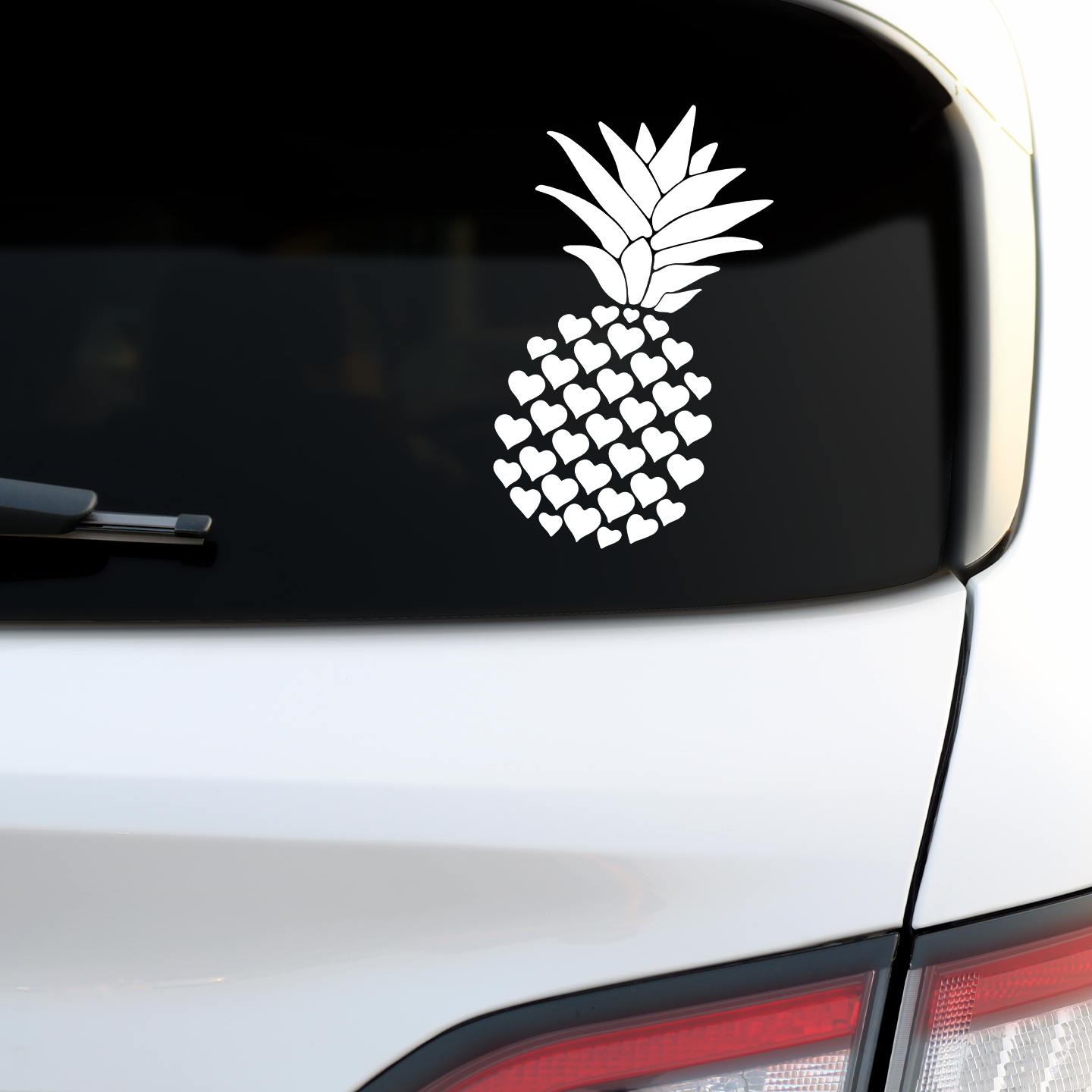 Pineapple Hearts Sticker