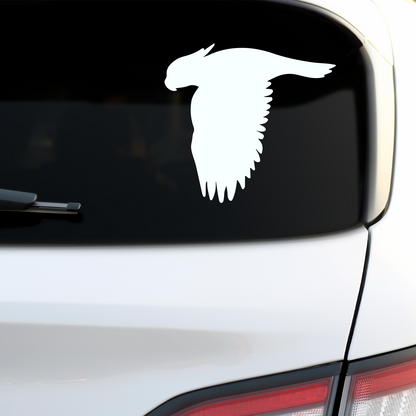 Cockatoo Silhouette Stickers