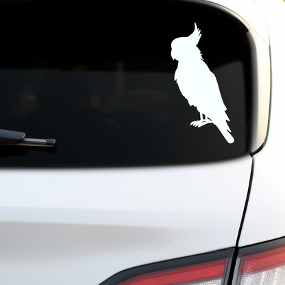 Cockatoo Silhouette Stickers