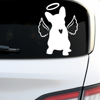 French Bulldog With Angel Wings Sticker