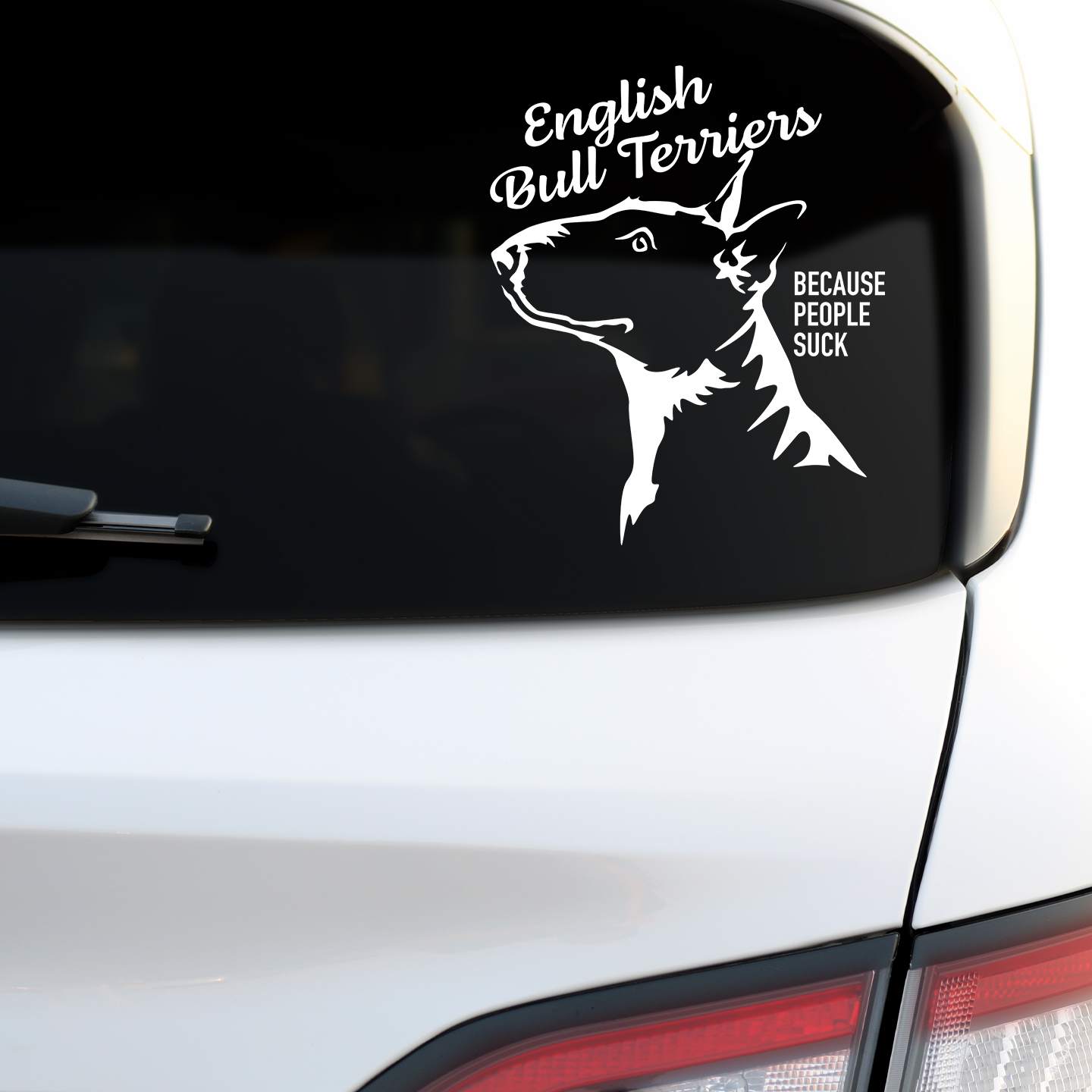 English Bull Terrier Sticker