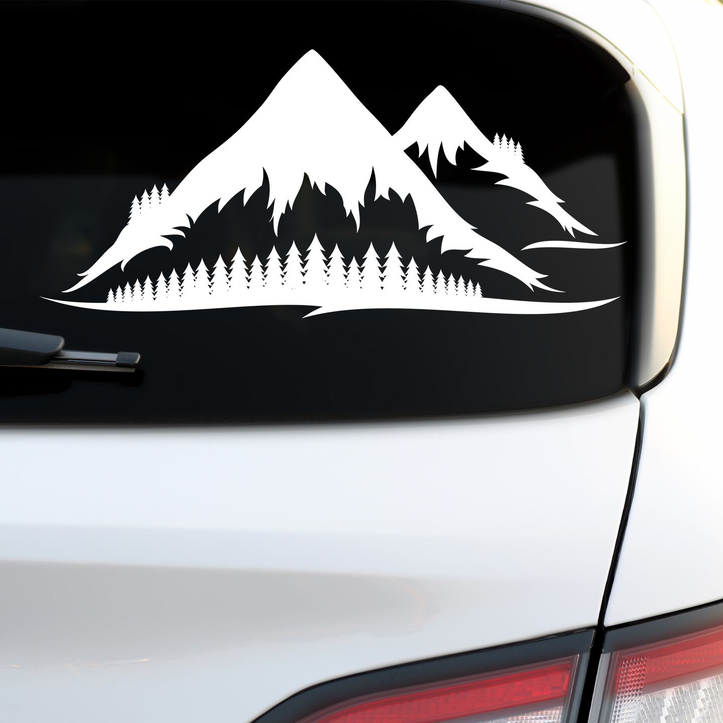 Mountain Forest Decal