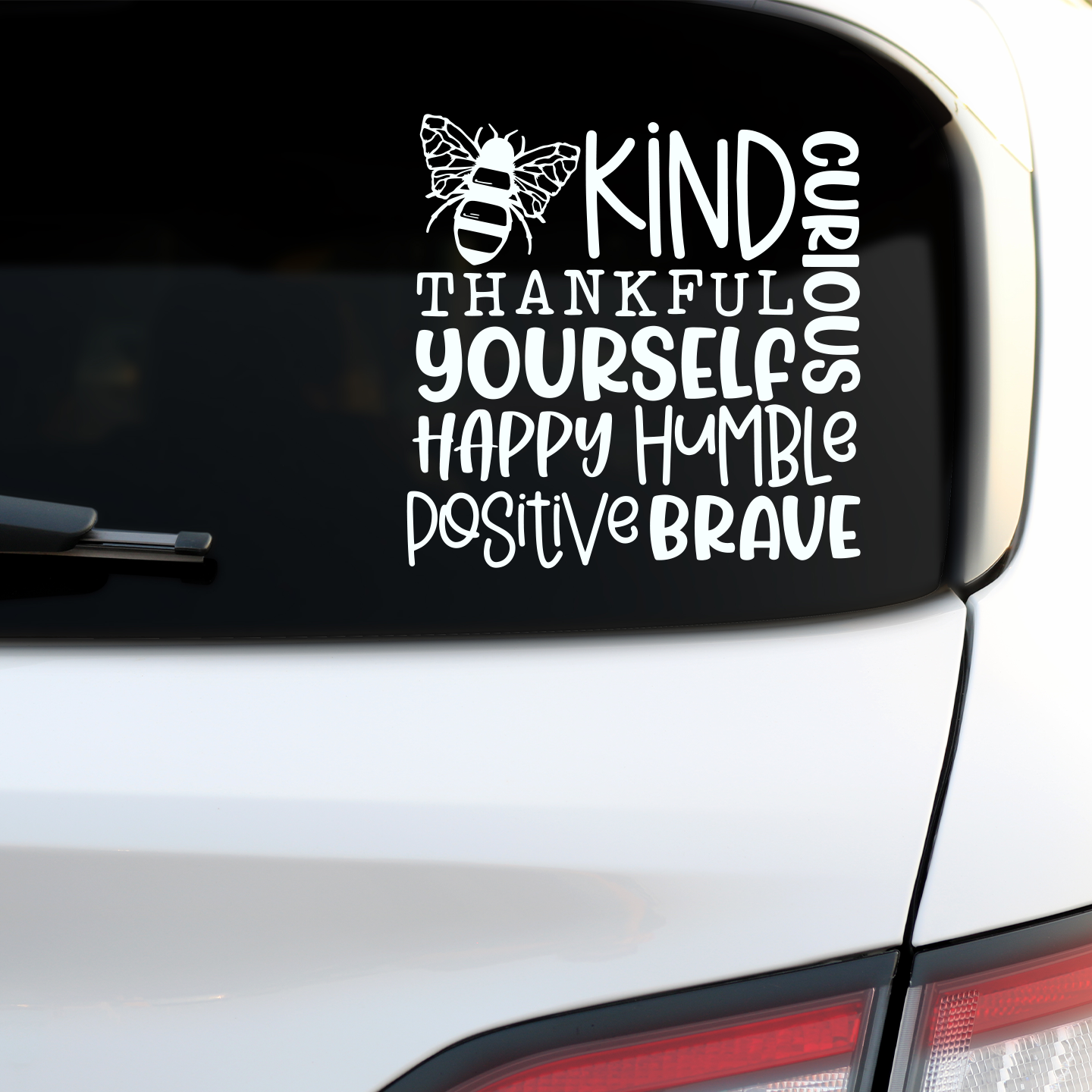 Bee Kind Positive Affirmation Sticker